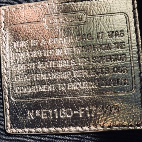 Coach Signature Diaper Bag- NEW! - Picture 7 of 7